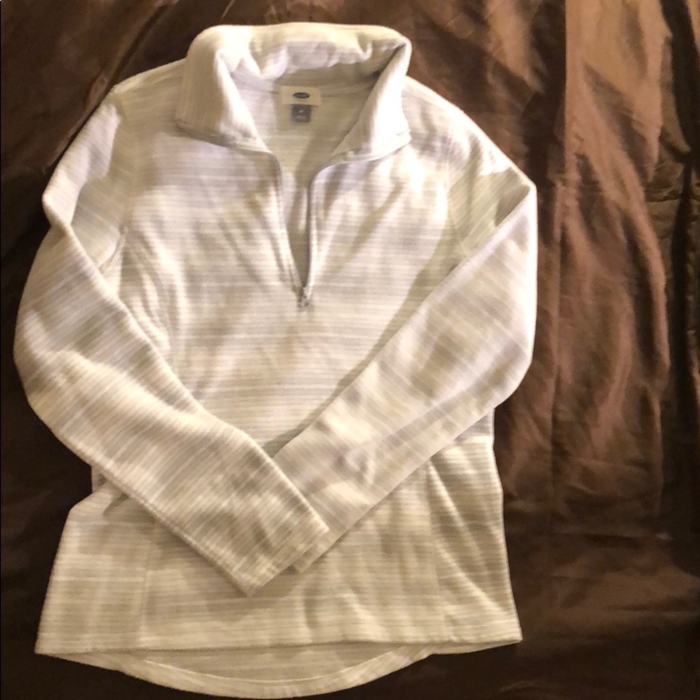 Old Navy half zip fleece pullover.